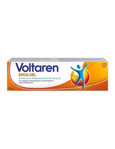 Voltaren Emugel 1%, Żel, 50 g.