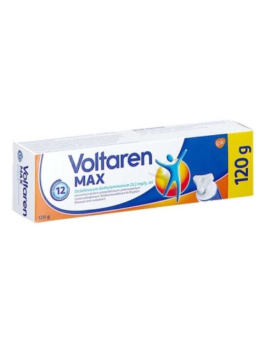 Voltaren MAX - ŻEL przeciwbólowy, 120 ml.