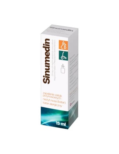 Sinumedin Areozol do nosa, 15 ml. Aflofarm