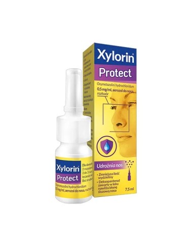 Xylorin Protect, Aerozol do nosa, 7,5 ml.