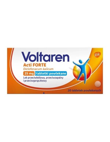 Voltaren Acti Forte, 20 tabletek.