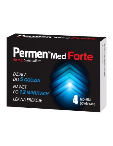 Permen Med Forte, 4 tabletki.