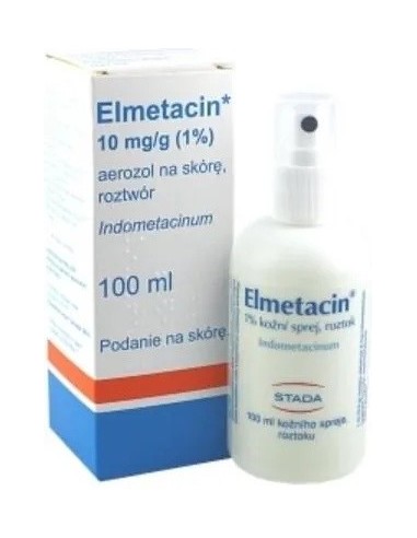 Elmetacin 10 mg/g. - AEROZOL, 100 ml.