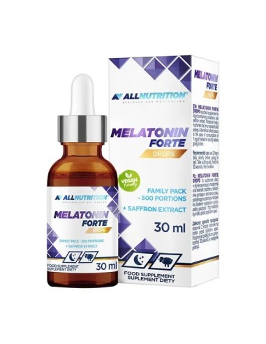 Melatonin Forte, Krople, 30 ml. AllNutrition