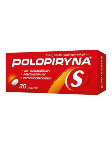 Polopiryna S 300 mg. - 30 tabletek.